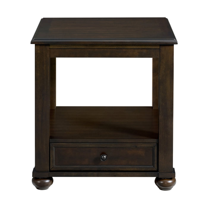Wagner End Table in Cherry