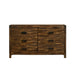 Warner Dresser Chestnut - Pierce Furniture Gallery