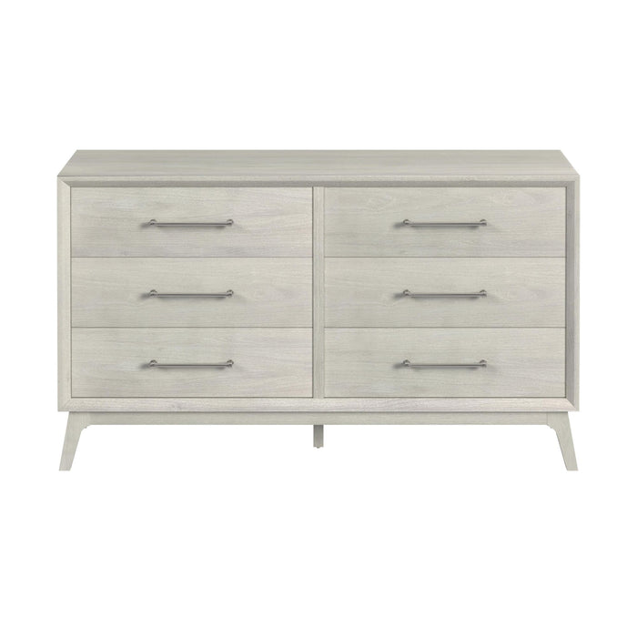 Westland 6-Drawer Dresser in Almond
