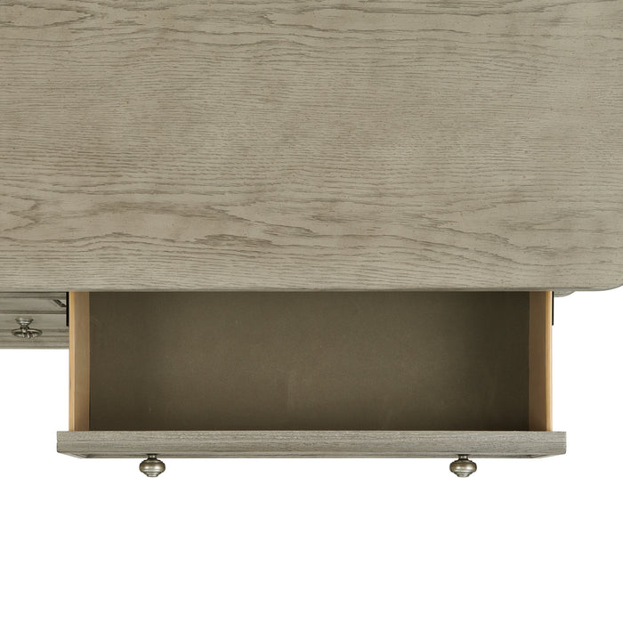 Whit-Ash 5-Drawer Chest in Light Grey