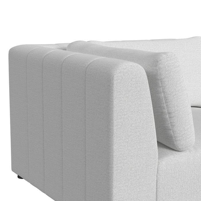 Zandara 7PC Modular Set in Olefin Beige with Pillows