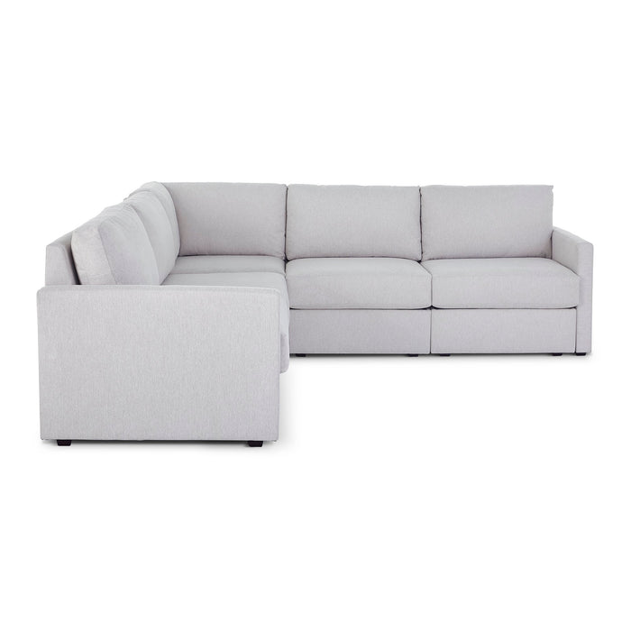 Flex 5-Seat Sectional with Narrow Arm - 5000003390 - Pierce Furniture Gallery