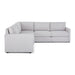 Flex 5-Seat Sectional with Narrow Arm - 5000003390 - Pierce Furniture Gallery