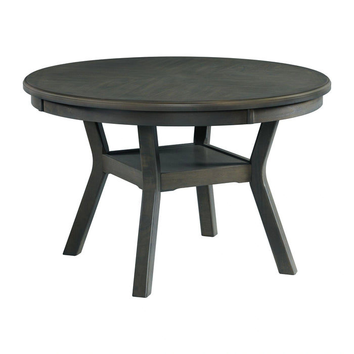 Amherst 5PC Dining Set in Grey-Table & Four Chairs