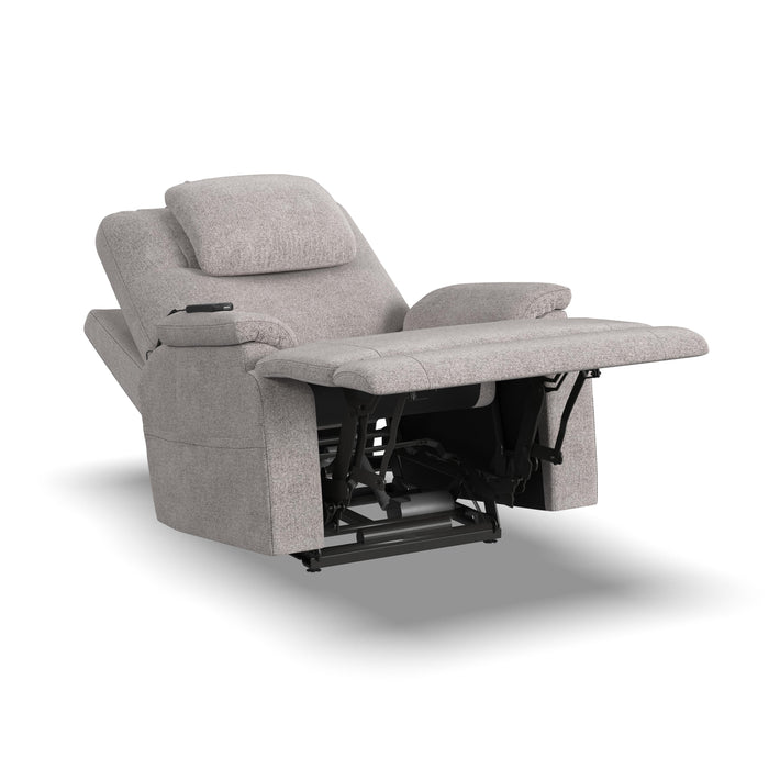 Zecliner Model 2 Petite Latitudes Power Sleep Recliner with Power Headrest & Lumbar - Pierce Furniture Gallery