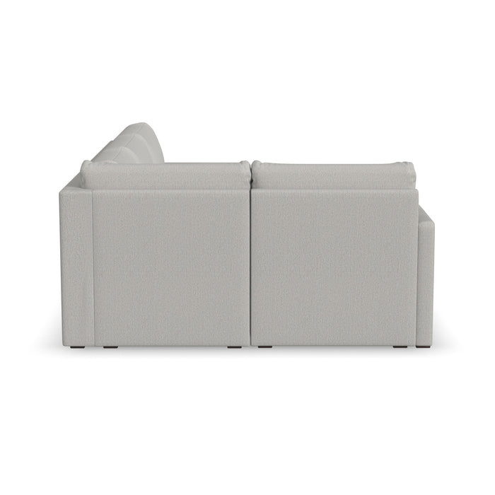 Flex 4-Seat Sectional with Narrow Arm - 5000003484 - Pierce Furniture Gallery