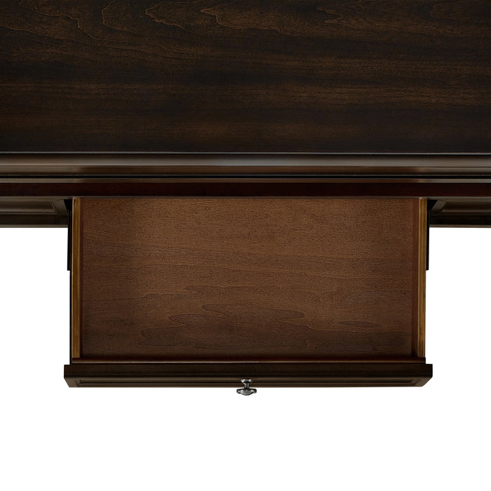Wagner 3PC Occasional Table Set in Cherry-Rectangular Lift-Top Coffee Table & Two End Table
