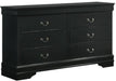 Elements International Louis Philippe Dresser in Black image