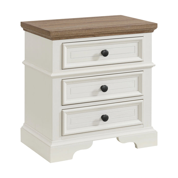 Eastwood Youth UPH Bedroom Set in Off-White