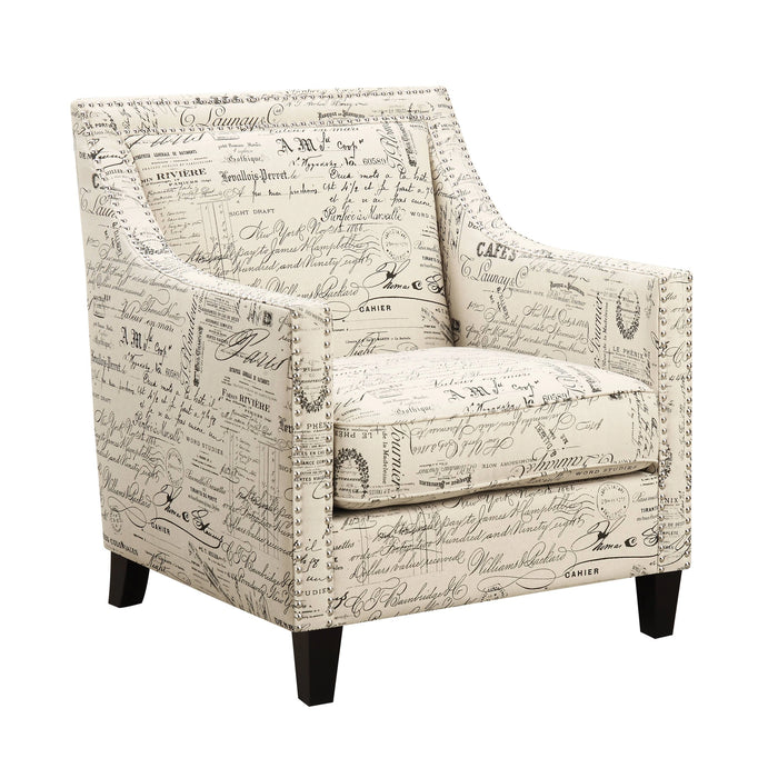 Erica 497 Chair w/Chrome Nails