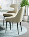 Elements International Celeste Side Chair (Set of 2) in Cream image