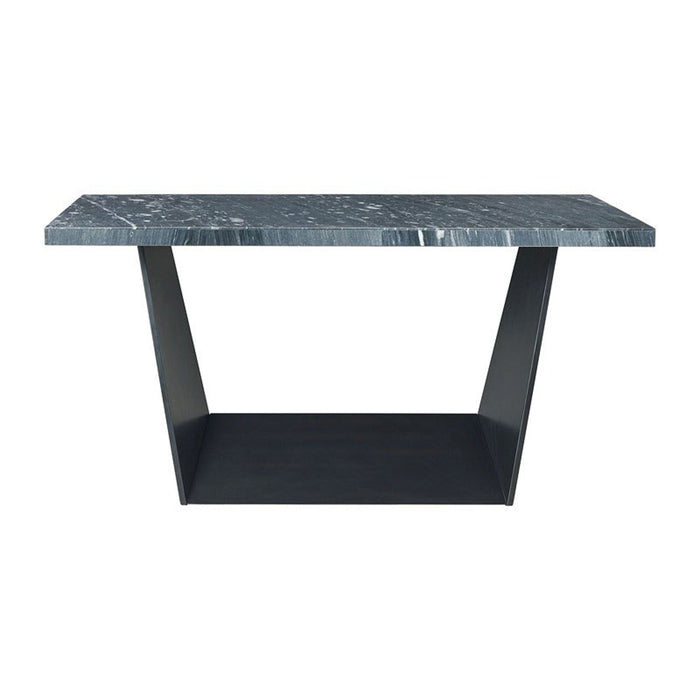 Elements International Beckley Counter Height Table in DarkC