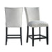 Elements International Francesca Counter Height Side Chair (Set of 2) in Grey image