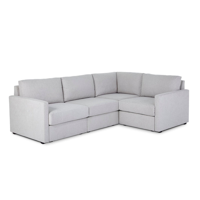 Flex 4-Seat Sectional with Narrow Arm - 5000003484 - Pierce Furniture Gallery
