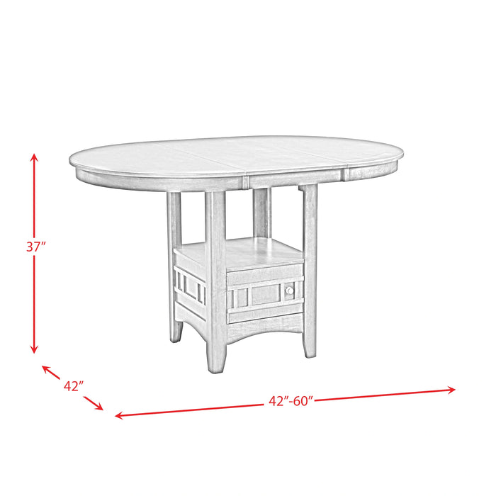 Max Pub 5PC Dining Set-Table and Four Chairs