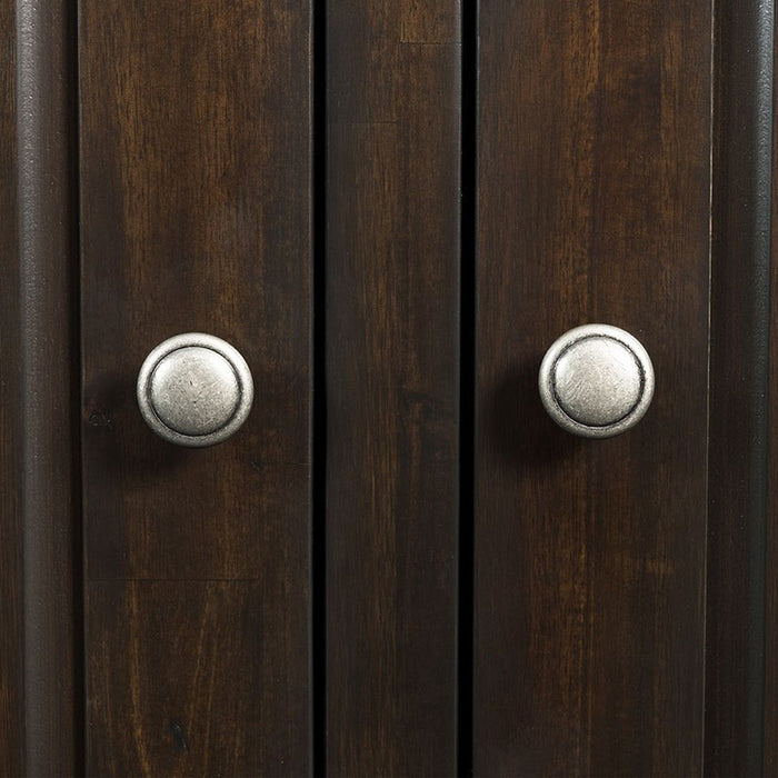 Elements International Mango Server in Dark Brown