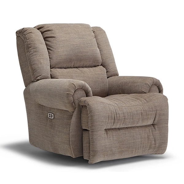 GENET LEATHER ROCKER RECLINER- 9N67LU