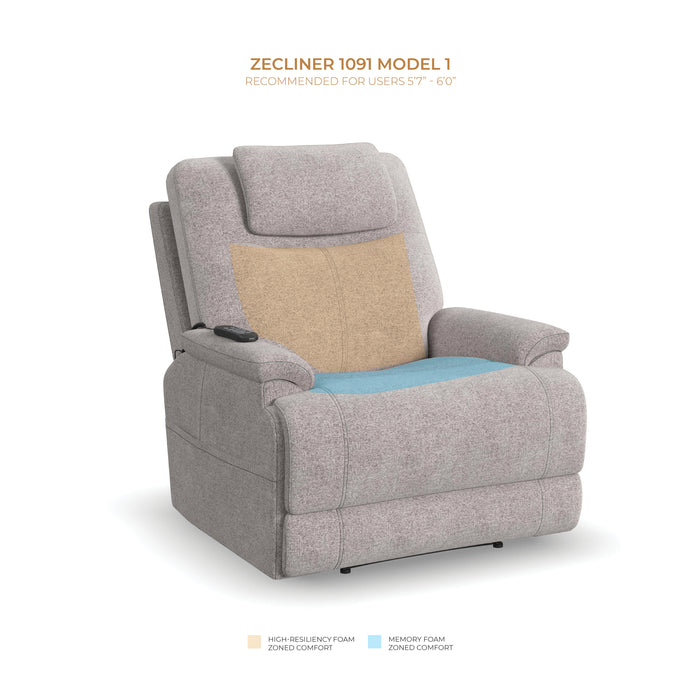 Zecliner Model 1 Latitudes Power Lift Sleep Recliner with Power Headrest & Lumbar - Pierce Furniture Gallery