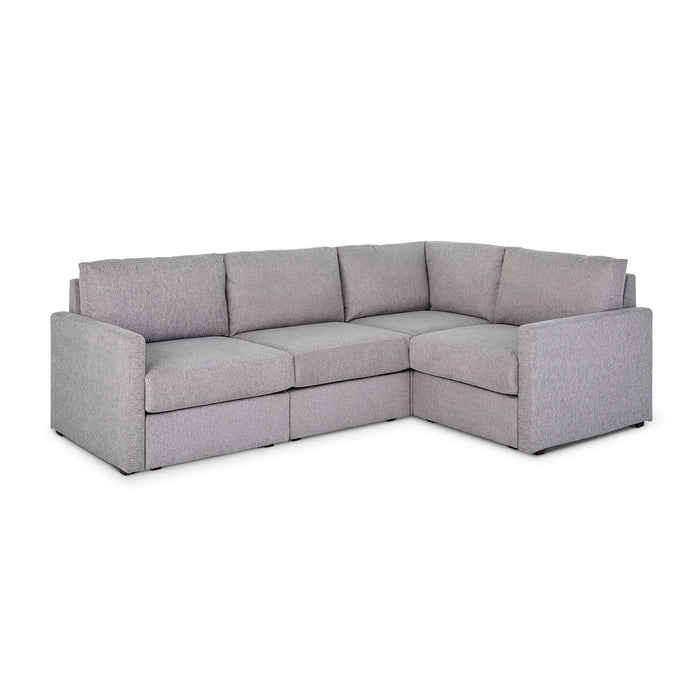 Flex 4-Seat Sectional with Narrow Arm - 5000003485 - Pierce Furniture Gallery