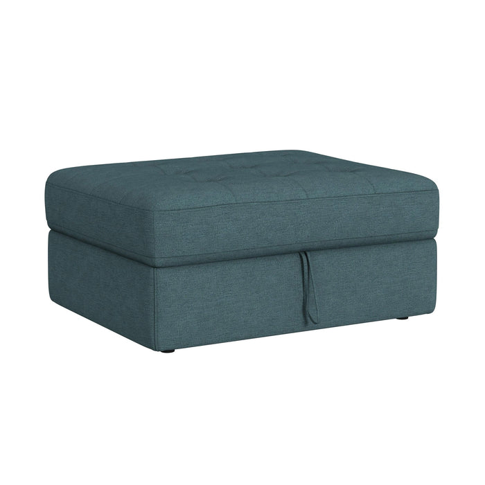 Options One 9PC Living Room Set in Palmer Plus Teal