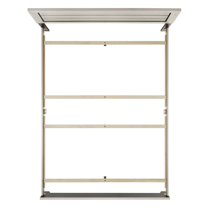 Elements International Makayla King Panel Bed in Natural