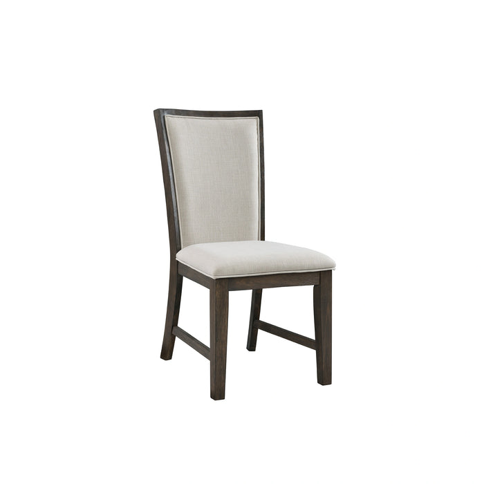Grady 6PC Dining Set (72" Table + 4 Chairs + Bench) in Brown