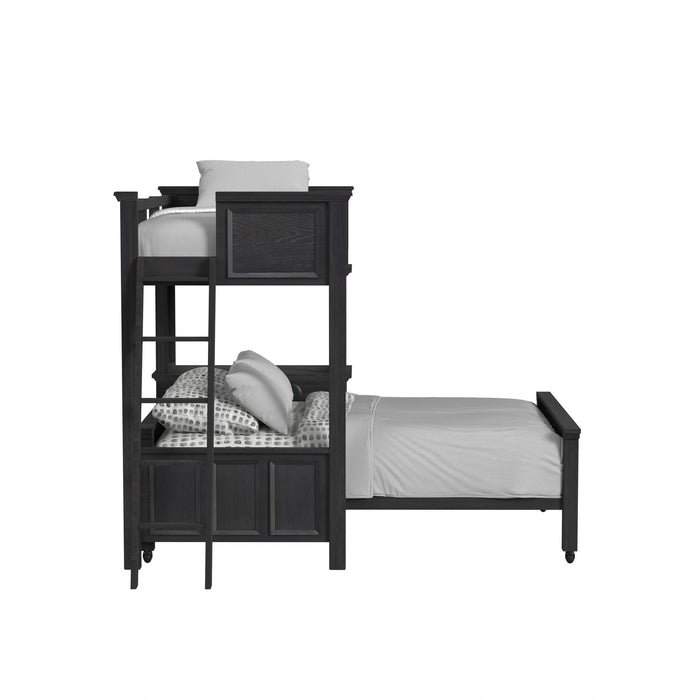 Hampton Kids Over Loft with Ladder and Desk with Speaker