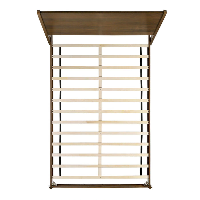 Malibu Panel Bed in Walnut