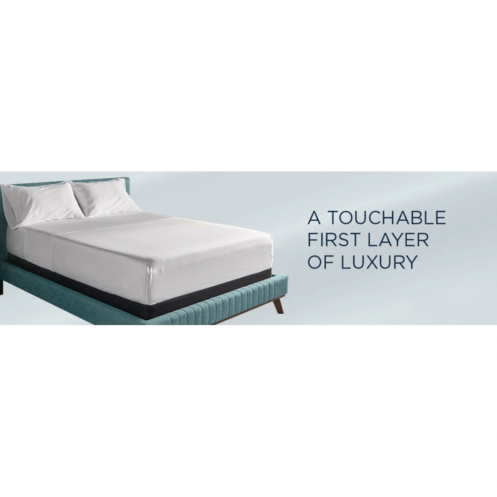 TEMPUR Classic Cotton Sheet Set Sleepy Blue