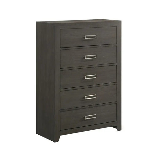 Elements International Sasha Chest in Charcoal image