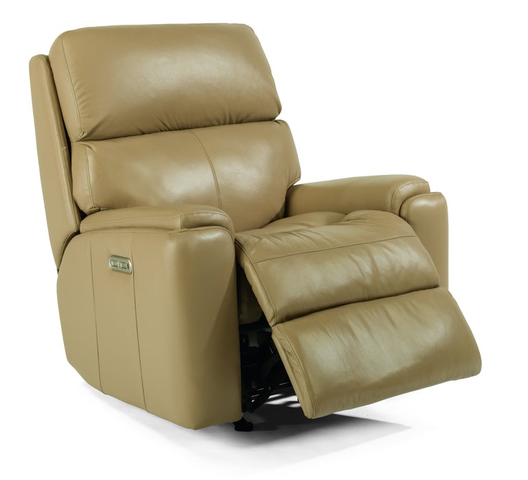 Rio 3904-51H Power Rocking Recliner with Power Headrest - Pierce Furniture Gallery