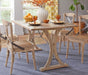 Elements International Sonoma Dining Table in Natural Alder image