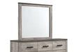 Elements International Millers Cove Mirror in Gray image