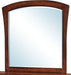 Elements International Jenny Mirror in Medium Espresso Lacquer image