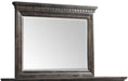 Elements International Morrison Mirror in Smokey Gray Oak Lacquer image