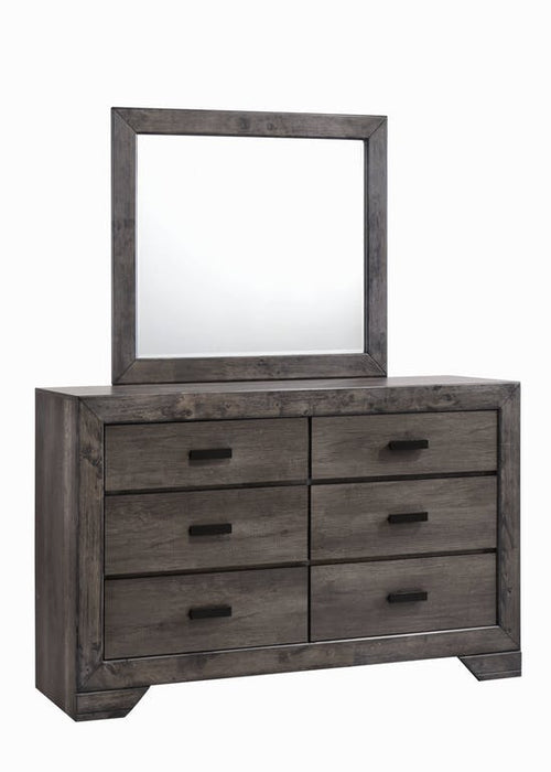 Elements International Nathan Dresser in Gray Oak Lacquer