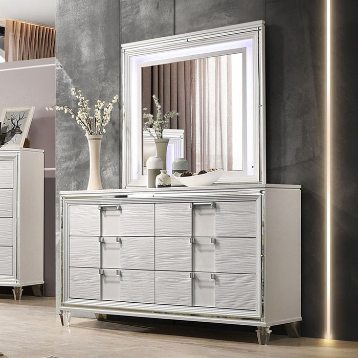 Elements International Twenty Nine Youth Dresser in White