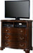 Elements International Tabasco Tv Chest in NC Cherry Lacquer image